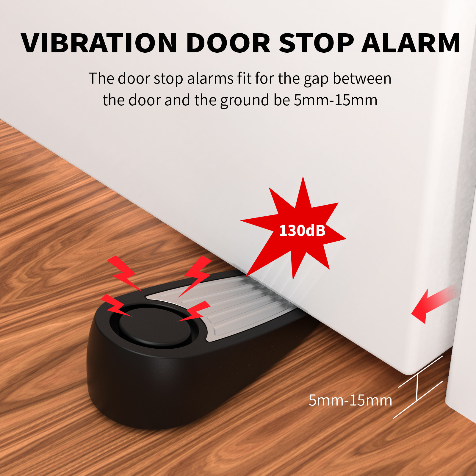 Wireless 130dB Door Stop Alarm - مراجعة Door Stop Alarm وسعره