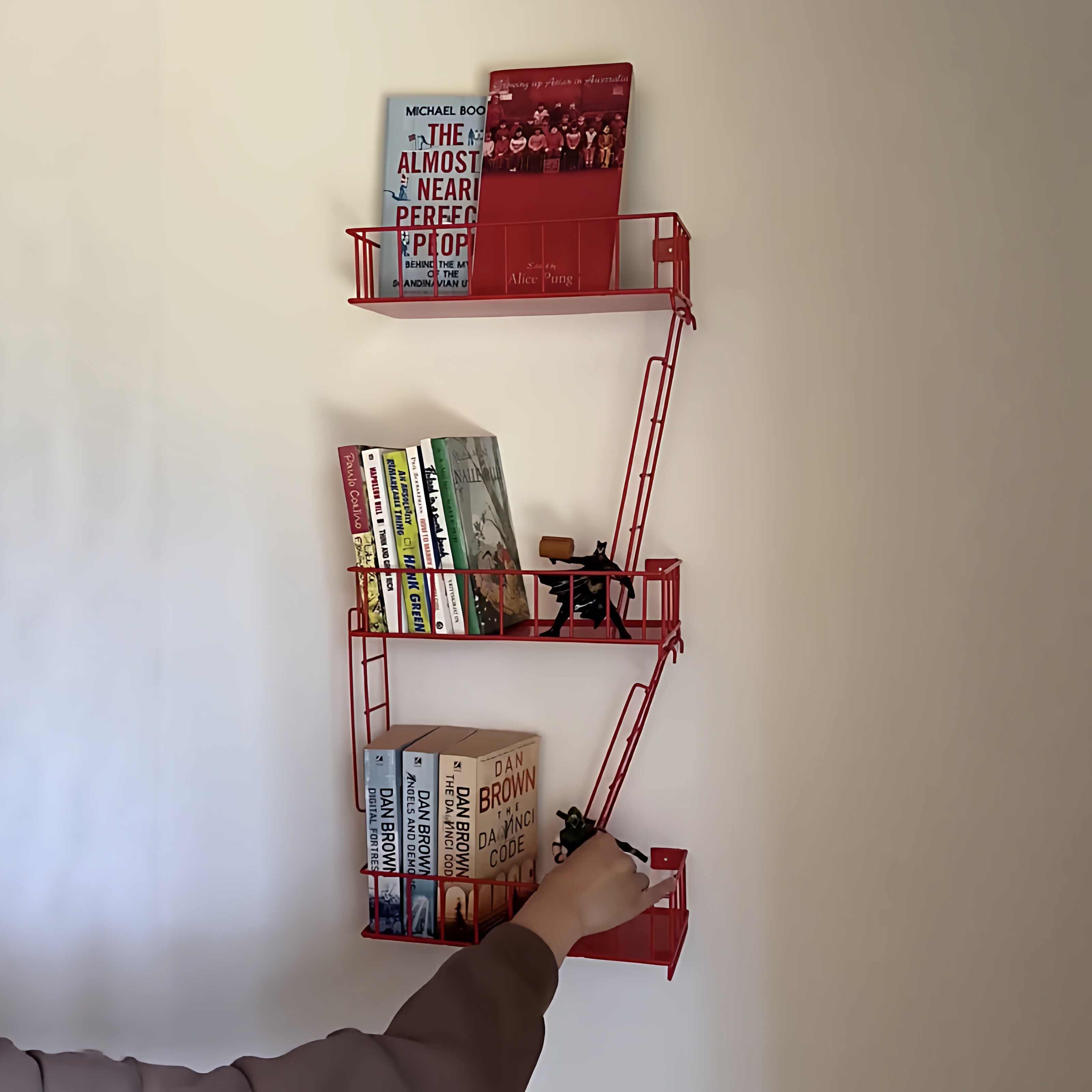 Fire Escape Wall Shelf, 3-Tier - مراجعة Fire Escape Ladder وسعره
