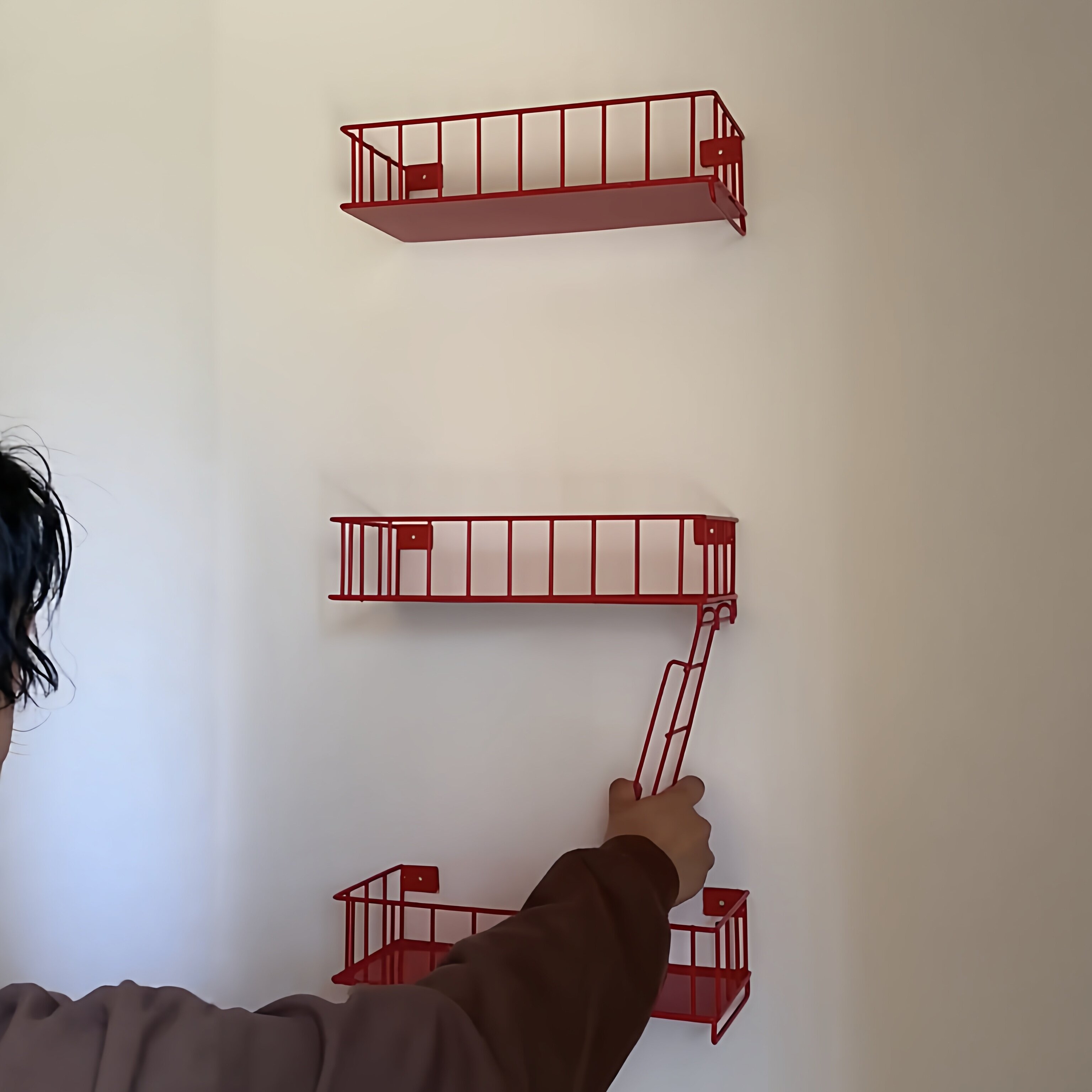 Fire Escape Wall Shelf, 3-Tier - مراجعة Fire Escape Ladder وسعره