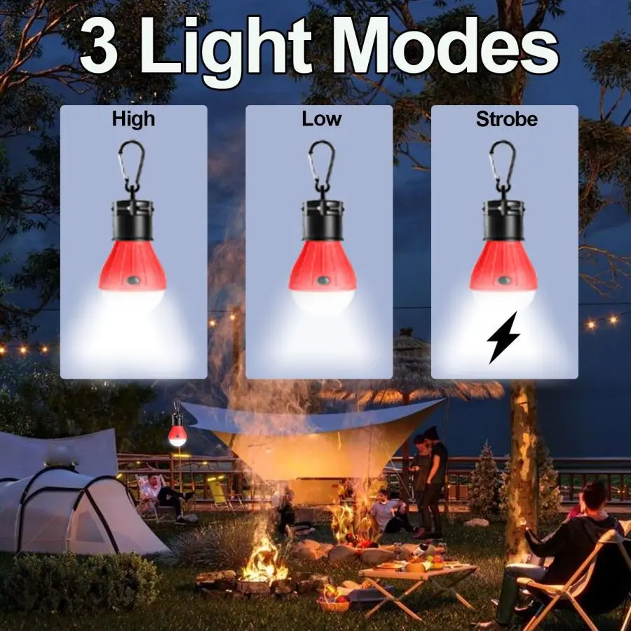 LED Camping Lights Tent Lamp P - مراجعة Power Outage Light وسعره