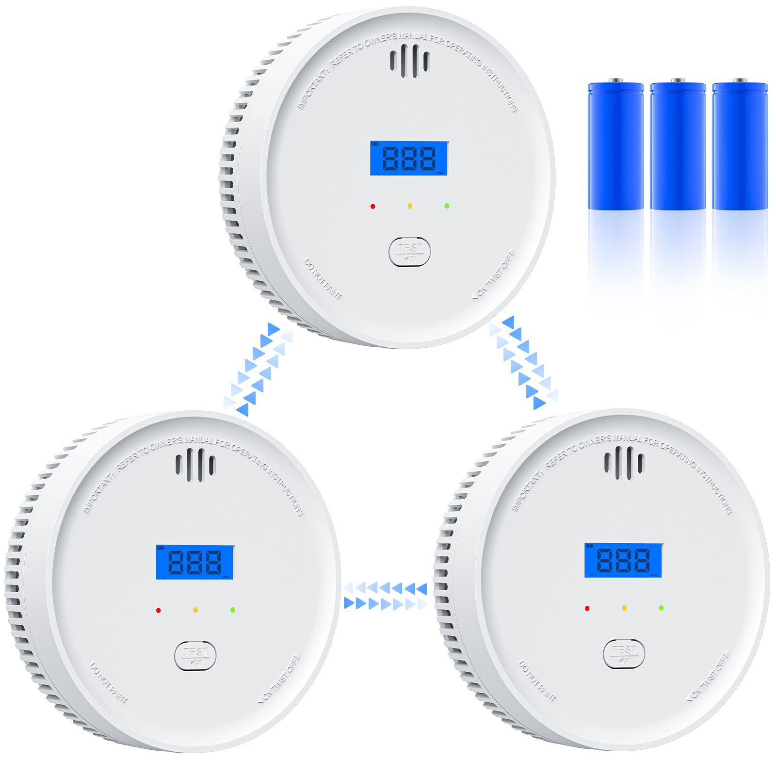 Interlinked Smoke Detector and - مراجعة Smoke Detector Interconnected وسعره