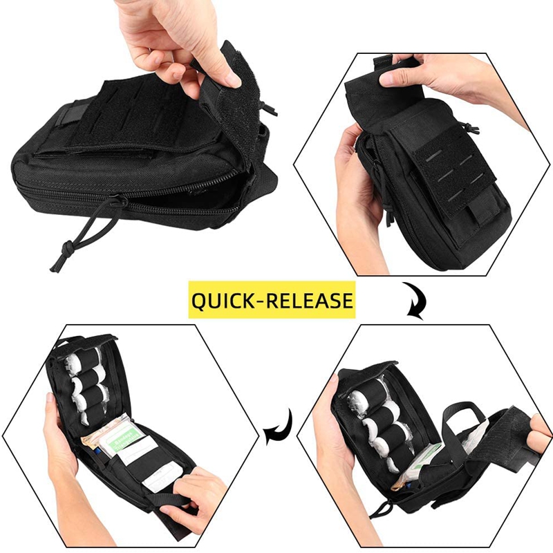 Tactical Molle First Aid Kit M - مراجعة First Aid Bag Kit وسعره