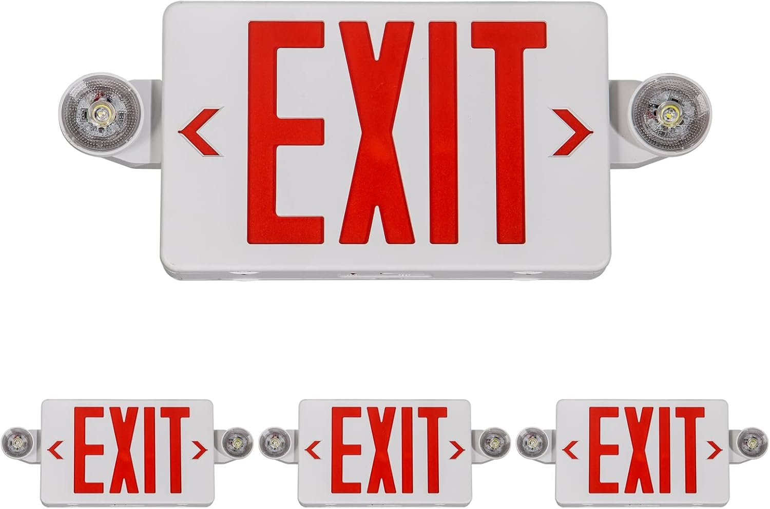 Red Exit Sign with Emergency L - مراجعة Emergency Exit Sign وسعره