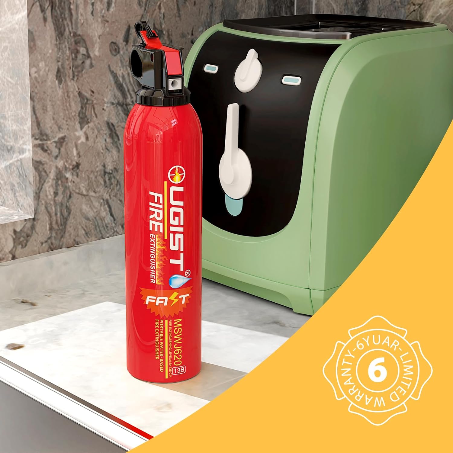 Small Portable Fire Extinguish - مراجعة Fire Extinguisher Small وسعره