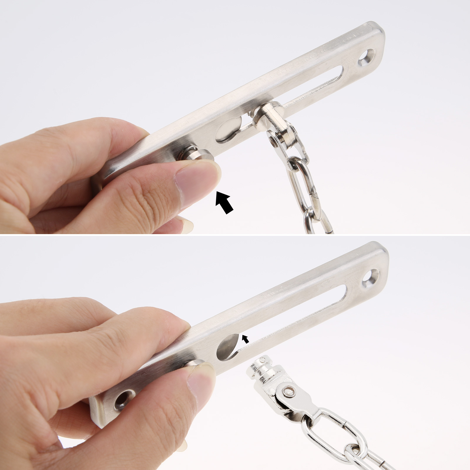 Solid Security Door Sliding Ch - مراجعة Security Chain Door وسعره