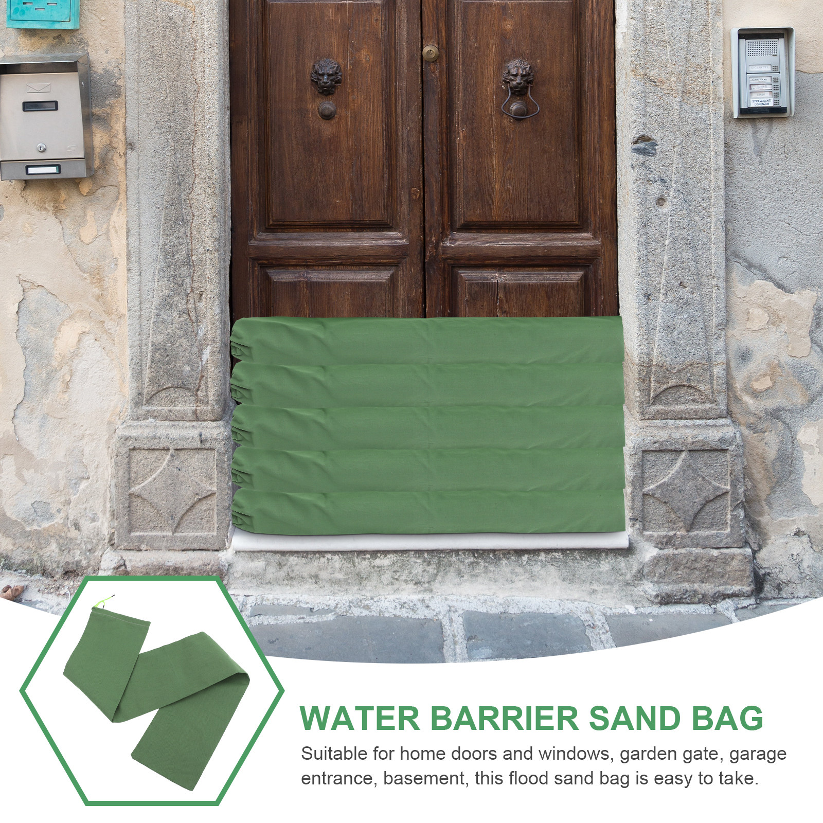 1pc Flood Sand Bag Heavy Duty  - مراجعة Flood Barrier Bag وسعره