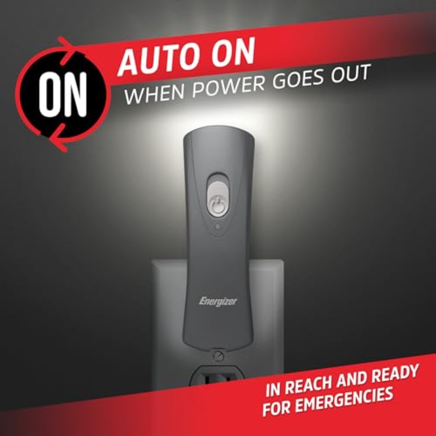 Auto-On LED Flashlights Rechar - مراجعة Power Outage Light وسعره