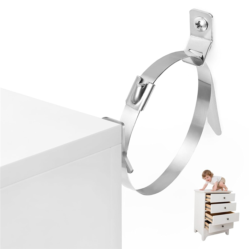 ABMS-For Baby-Proofing Furnitu - مراجعة Earthquake Anchor Strap وسعره