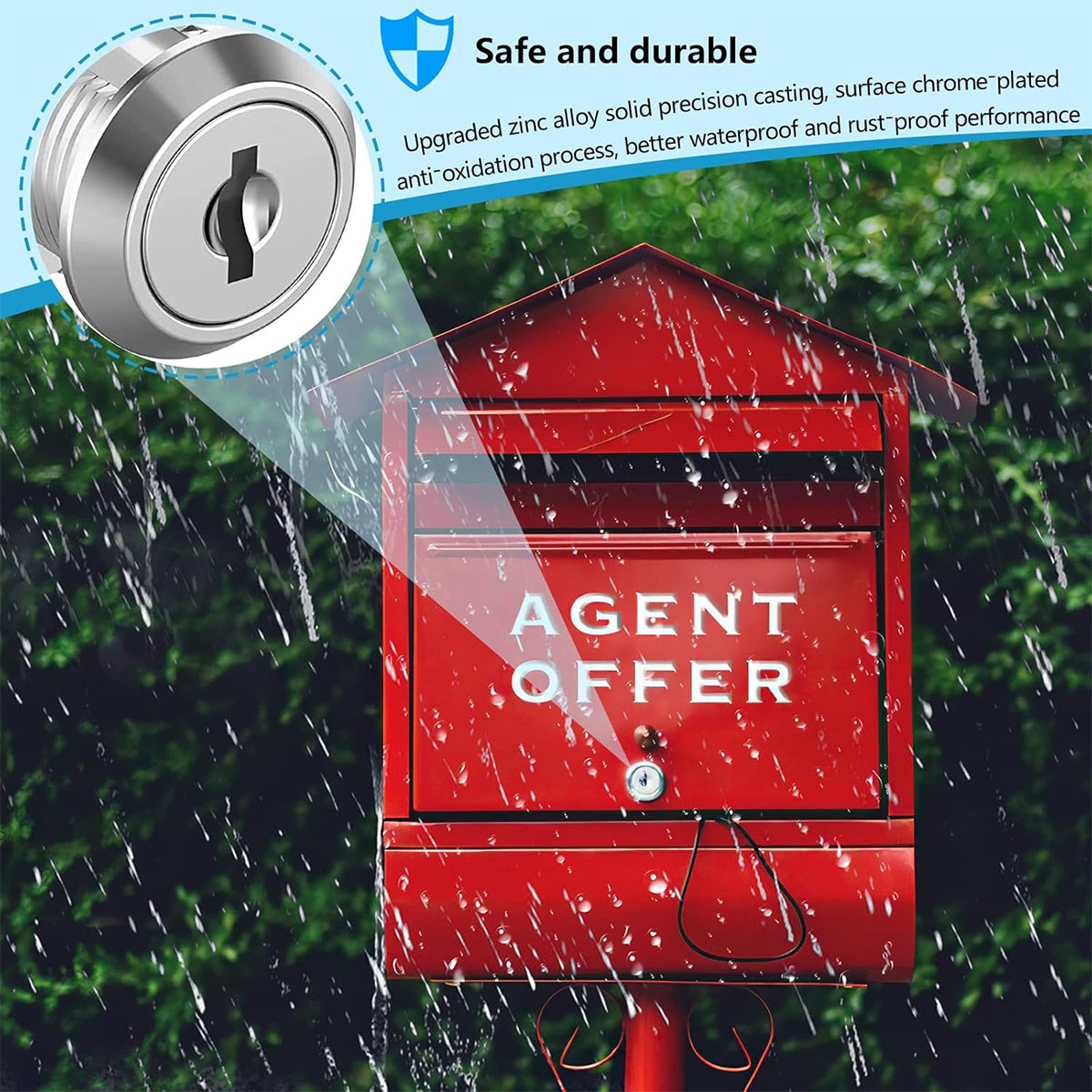 Single Unlock Set,1 Pack Keyed - مراجعة Medicine Cabinet Lock وسعره