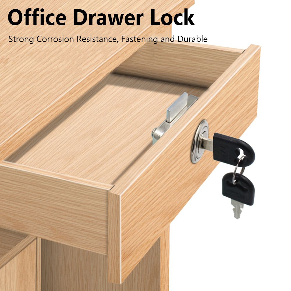 Office Burglarproof Zinc Alloy - مراجعة Medicine Cabinet Lock وسعره