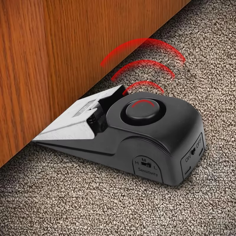 120db Wireless Stainless Steel - مراجعة Door Stop Alarm وسعره