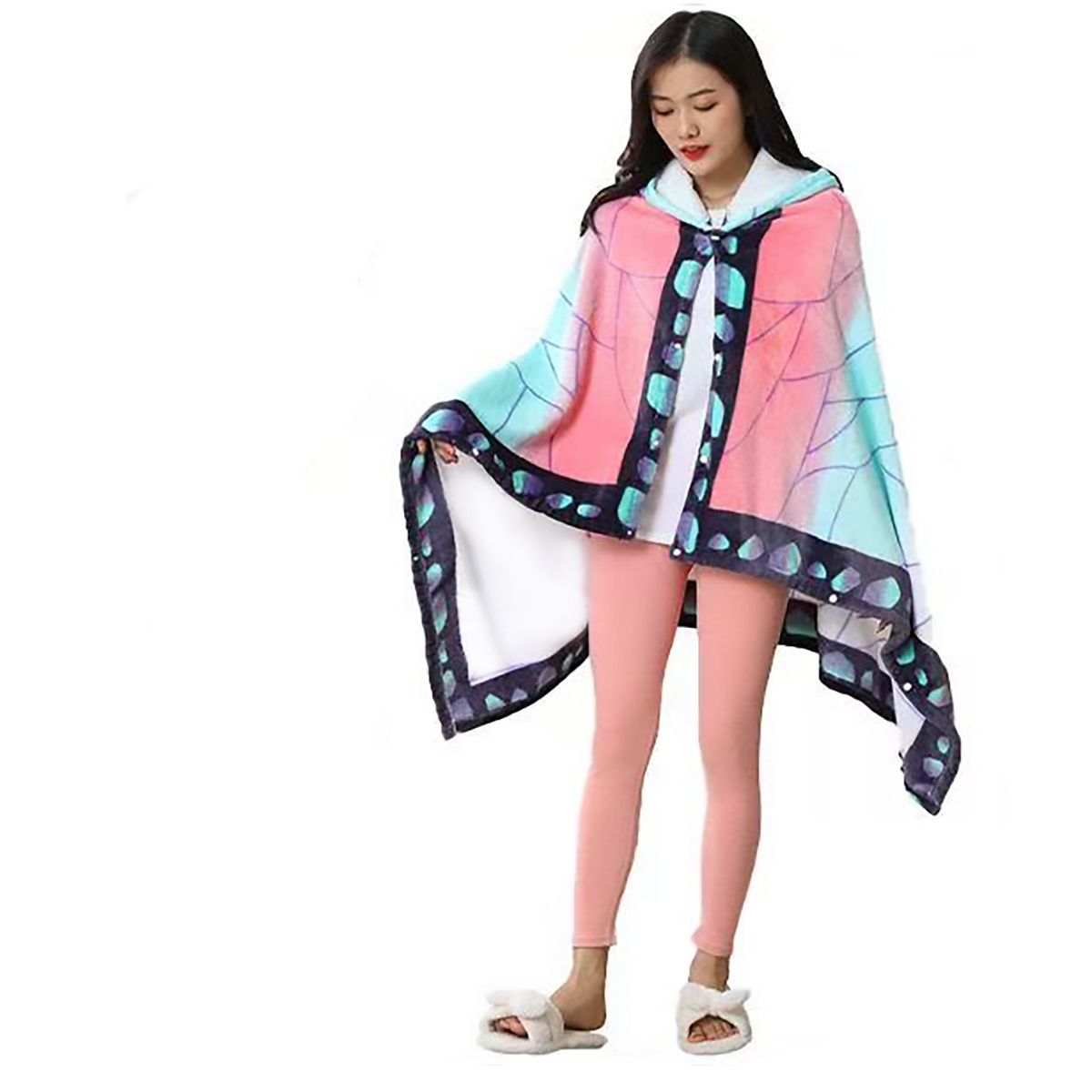 Anime Flannel Blanket Hoodie S - مراجعة Fire Blanket Kitchen وسعره
