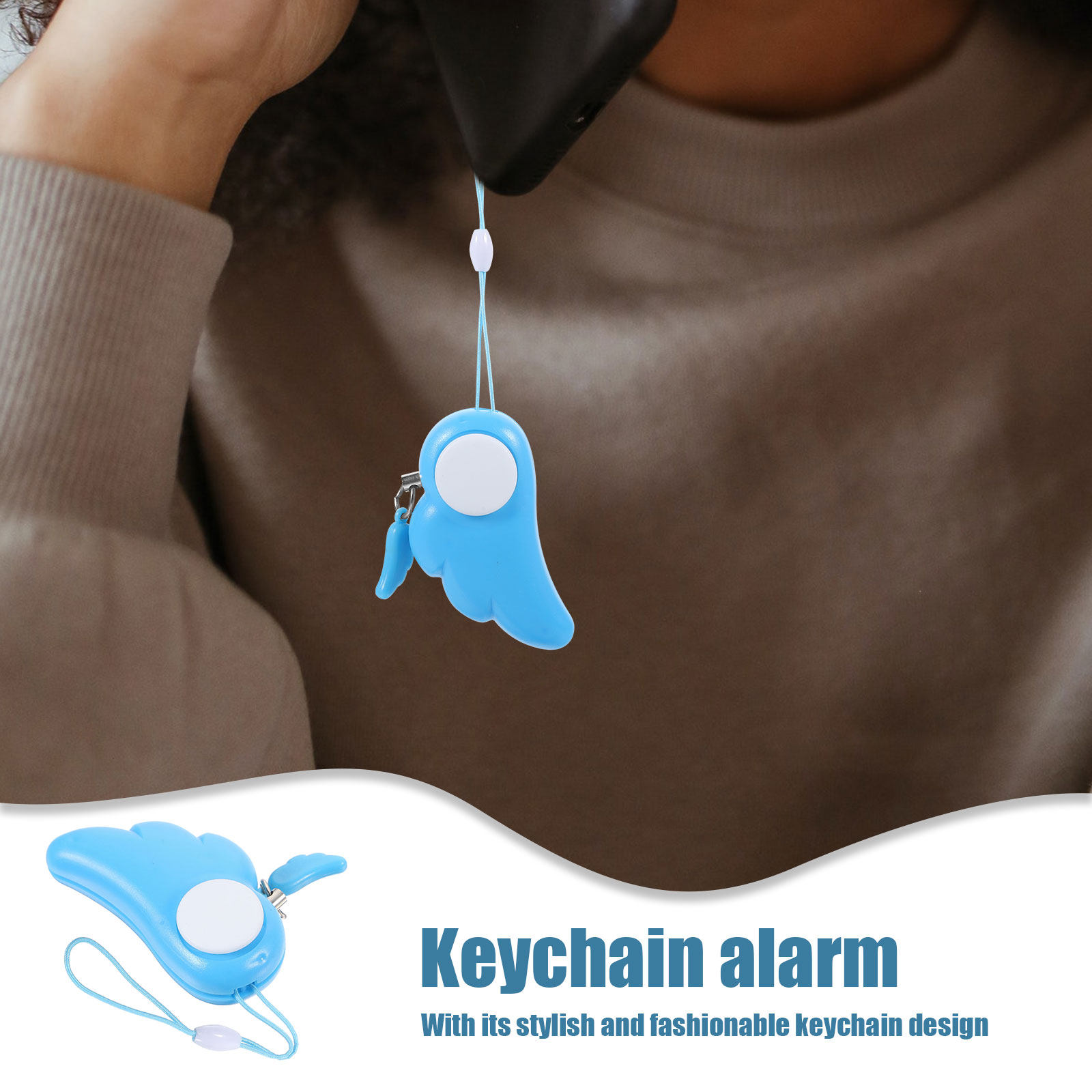 Personal Alarm Keychain 130Db  - مراجعة Personal Alarm Keychain وسعره