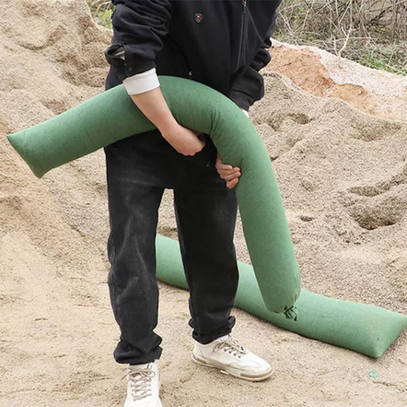 2 Pcs Sandless Sand Bags Anti  - مراجعة Flood Barrier Bag وسعره