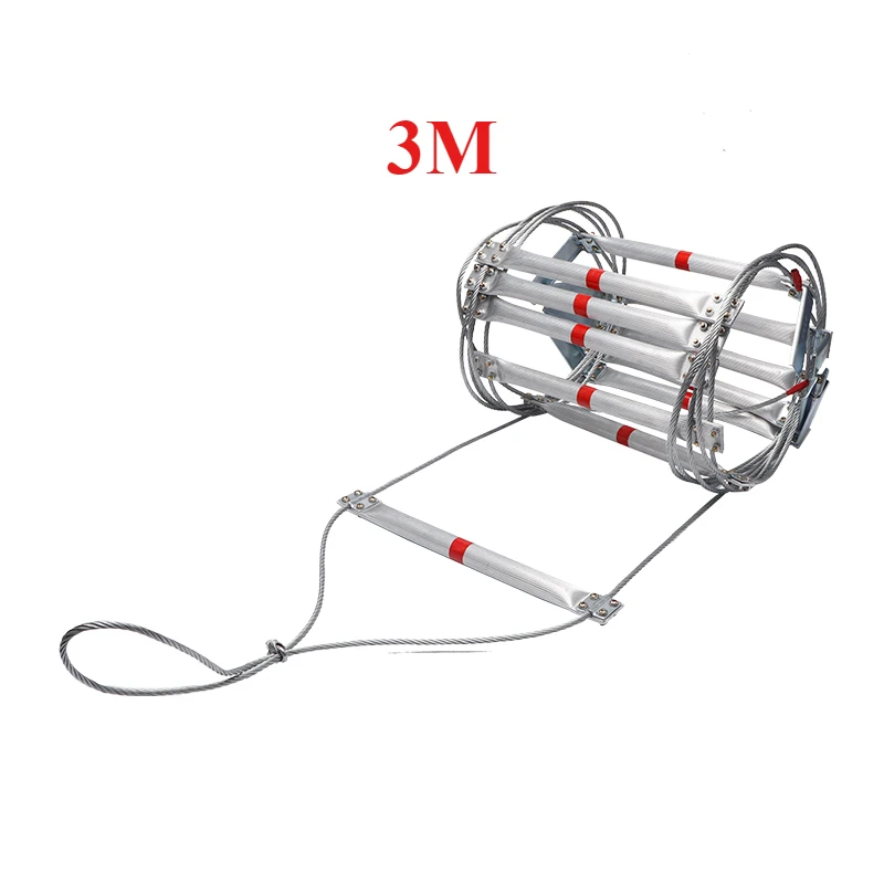 Durable3M Soft Rope Ladder Hou - مراجعة Fire Escape Ladder وسعره