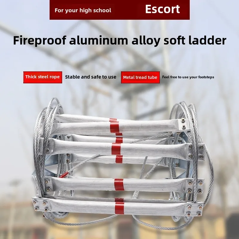 Durable3M Soft Rope Ladder Hou - مراجعة Fire Escape Ladder وسعره