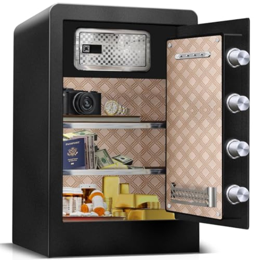 8.4 CuFt Heavy Duty Home Safe  - مراجعة Lockbox Key Secure وسعره