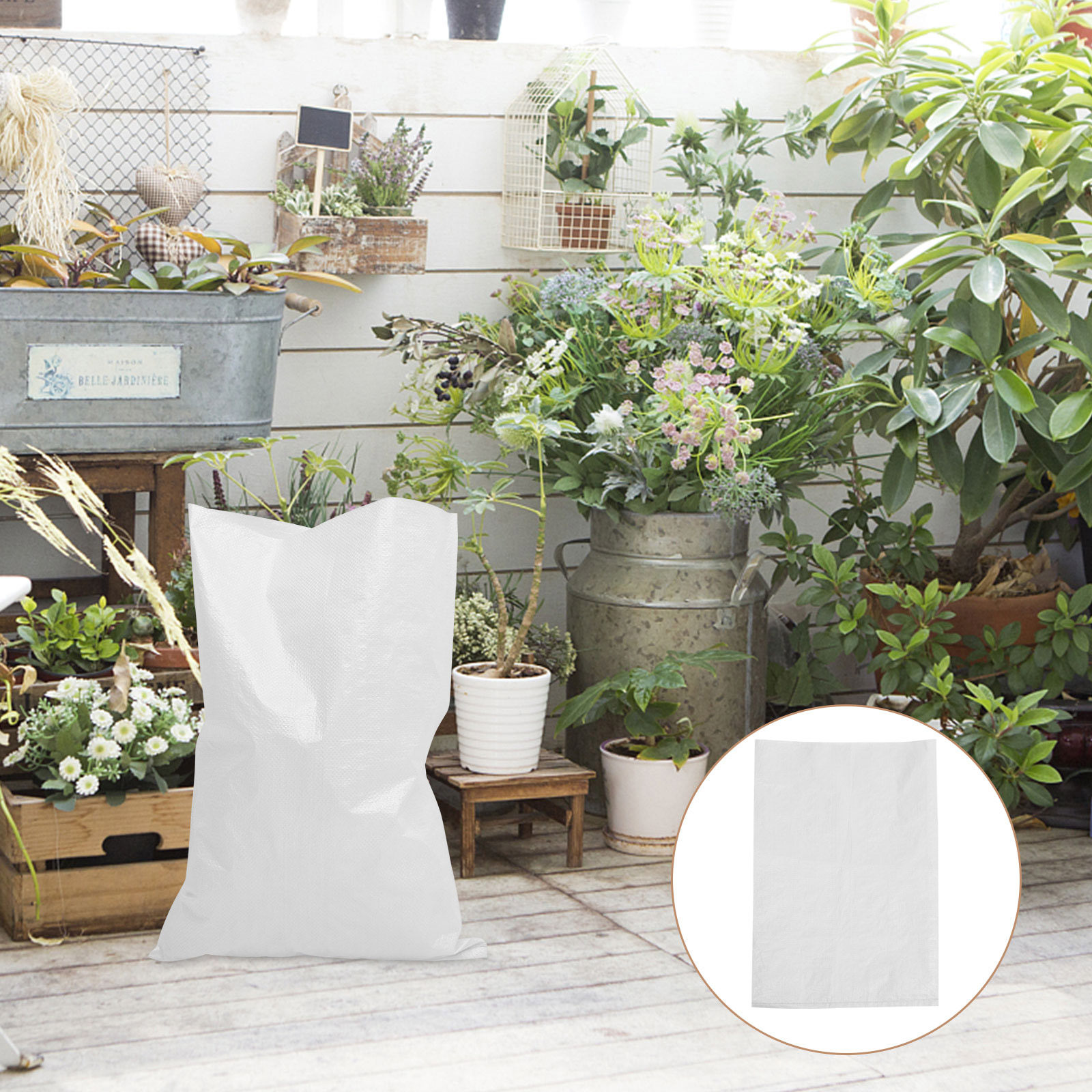 5Pcs Sturdy Woven Polypropylen - مراجعة Flood Barrier Bag وسعره