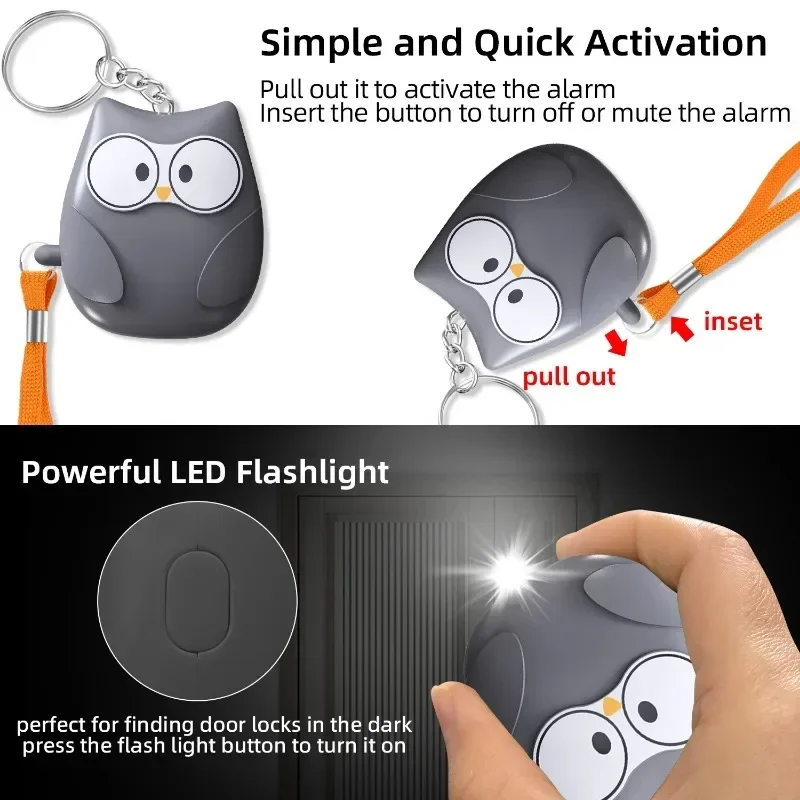 Personal Self Defense Alarm, P - مراجعة Personal Alarm Keychain وسعره