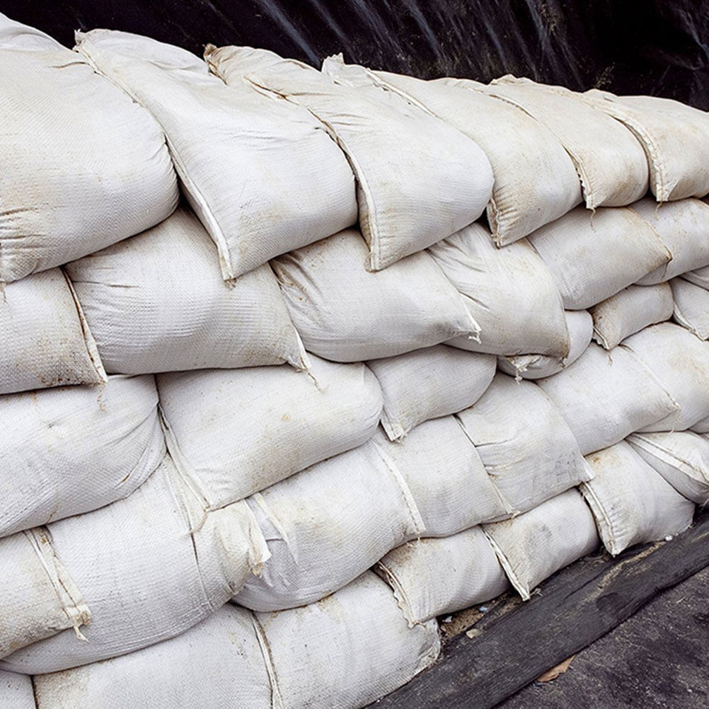 10Pcs Waterproof Woven Sandbag - مراجعة Flood Barrier Bag وسعره