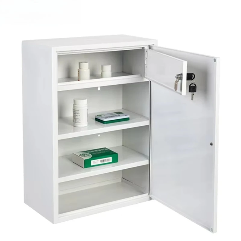 Large emergency medical box en - مراجعة Medicine Cabinet Lock وسعره