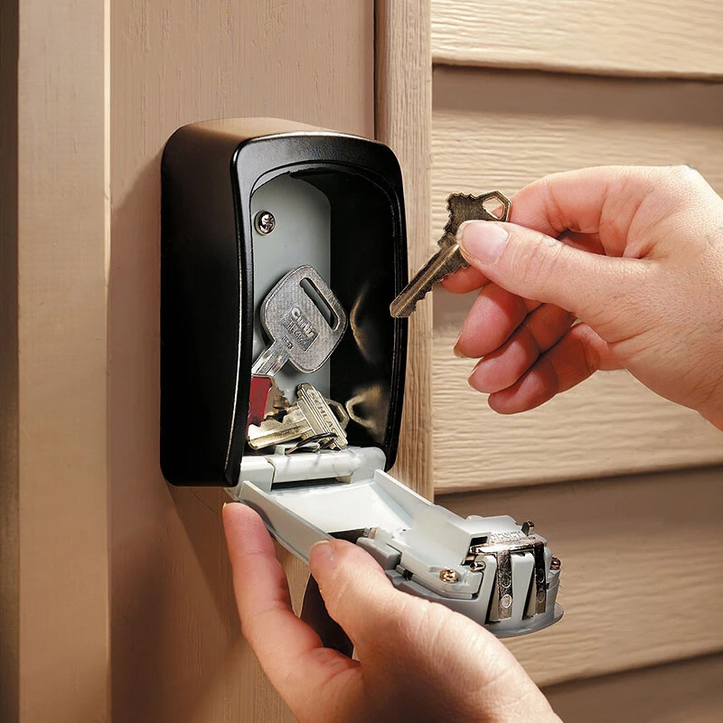Wall Mount Key Storage Secret  - مراجعة Lockbox Key Secure وسعره