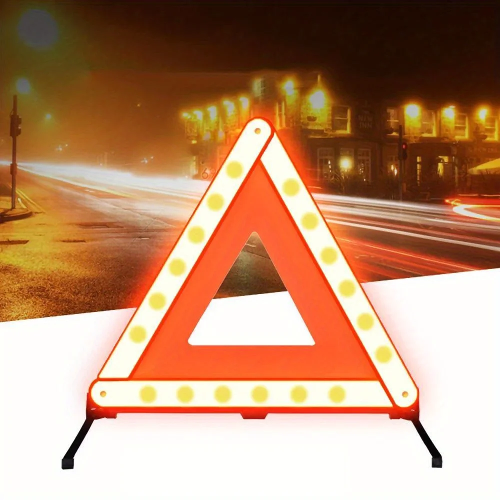 Car Triangle Reflective Tripod - مراجعة Emergency Exit Sign وسعره