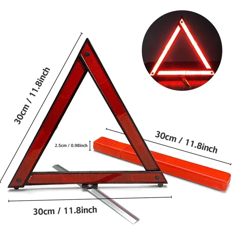 Car Triangle Reflective Tripod - مراجعة Emergency Exit Sign وسعره