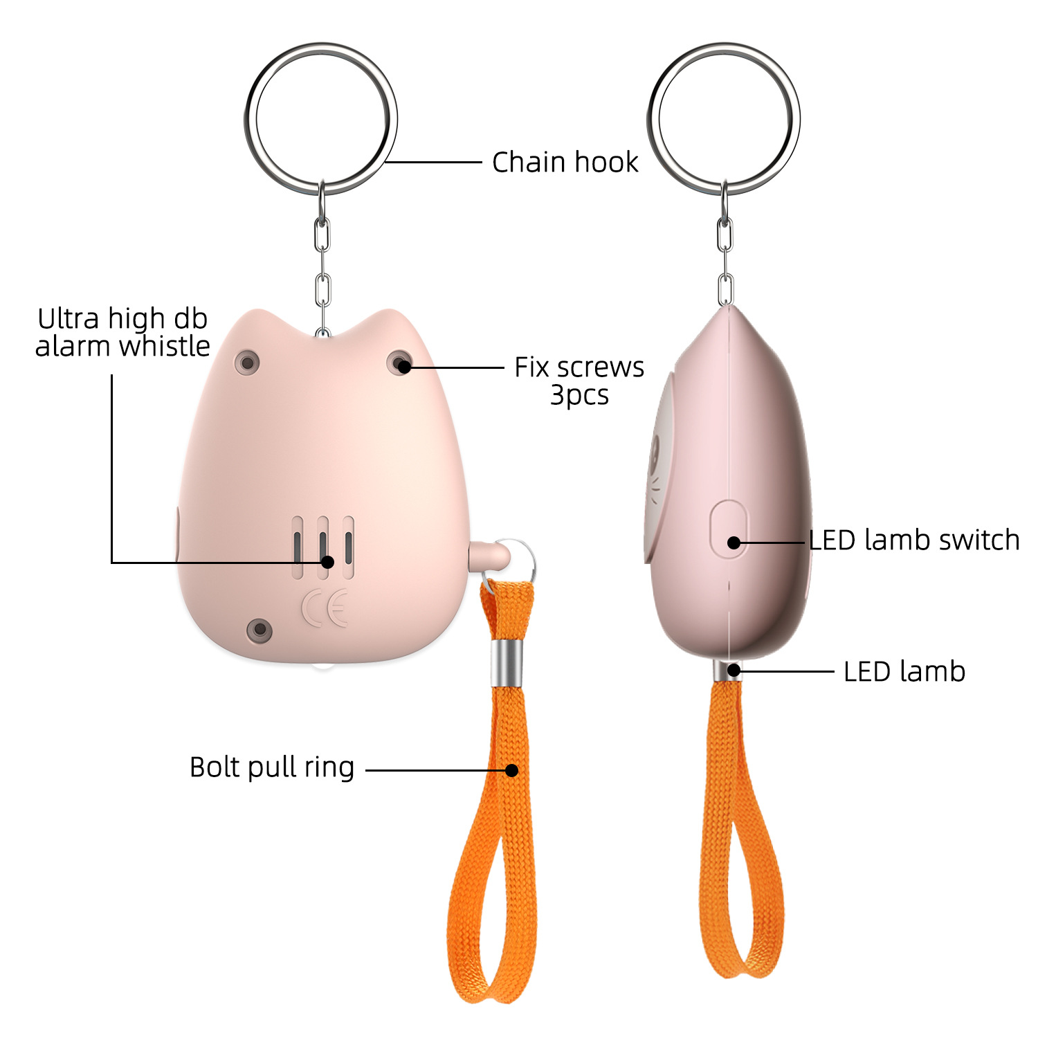 2025 New Personal Alarm Self-d - مراجعة Personal Alarm Keychain وسعره
