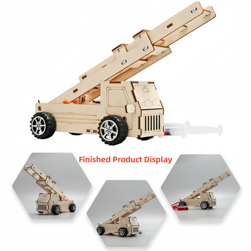 DIY Wood Ladder Fire Truck Mod - مراجعة Fire Escape Ladder وسعره