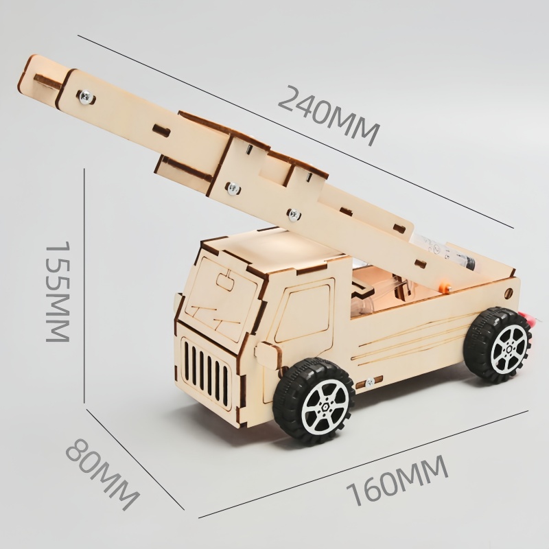 DIY Wood Ladder Fire Truck Mod - مراجعة Fire Escape Ladder وسعره