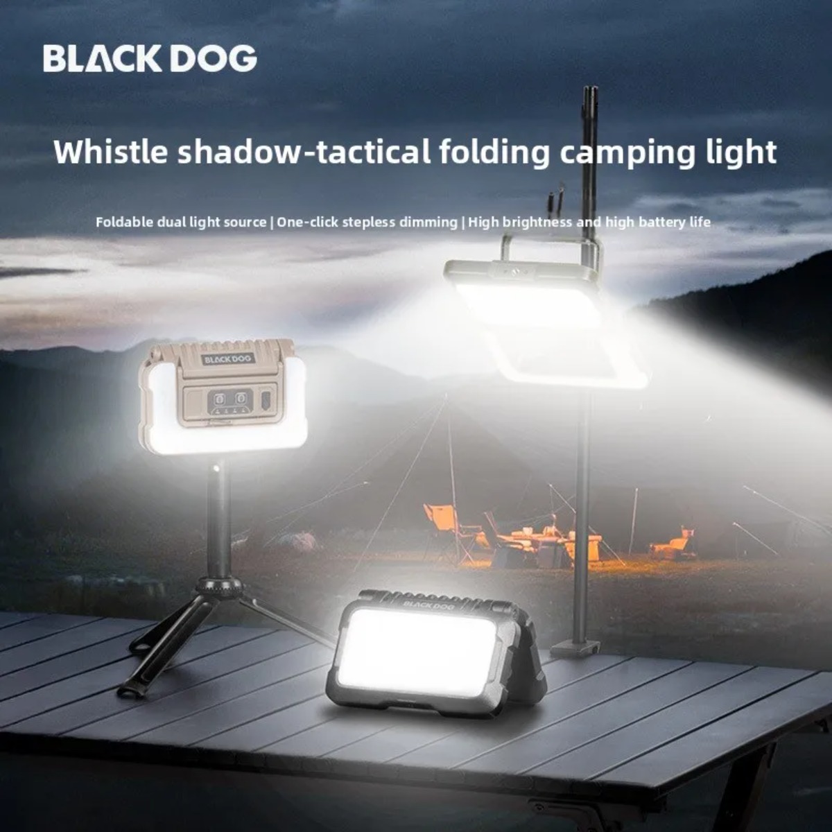 Blackdog Outdoor Camping Power - مراجعة Power Outage Light وسعره