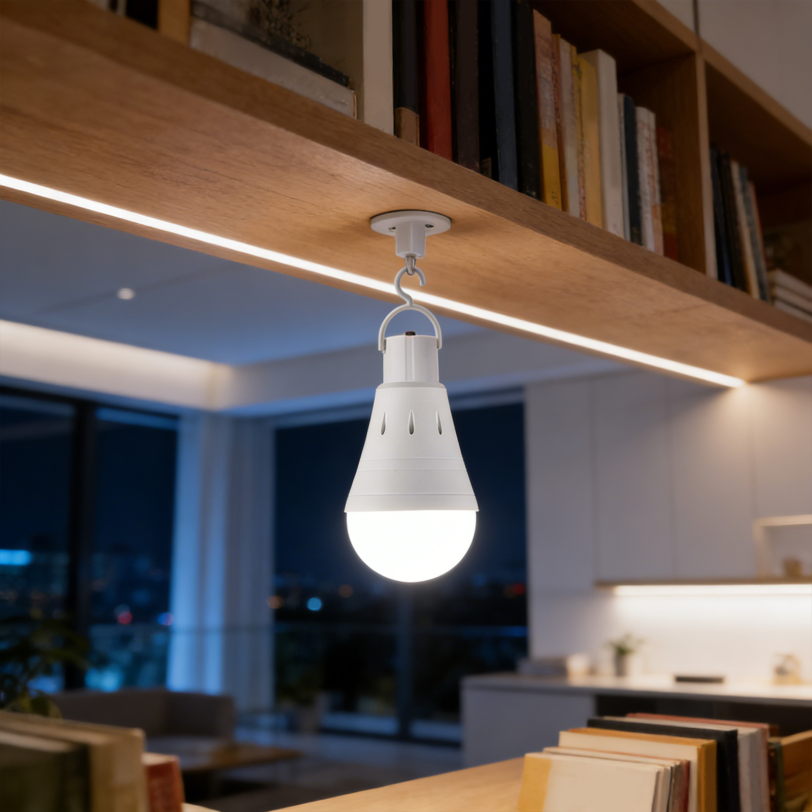 12W Rechargeable LED Emergency - مراجعة Power Outage Light وسعره