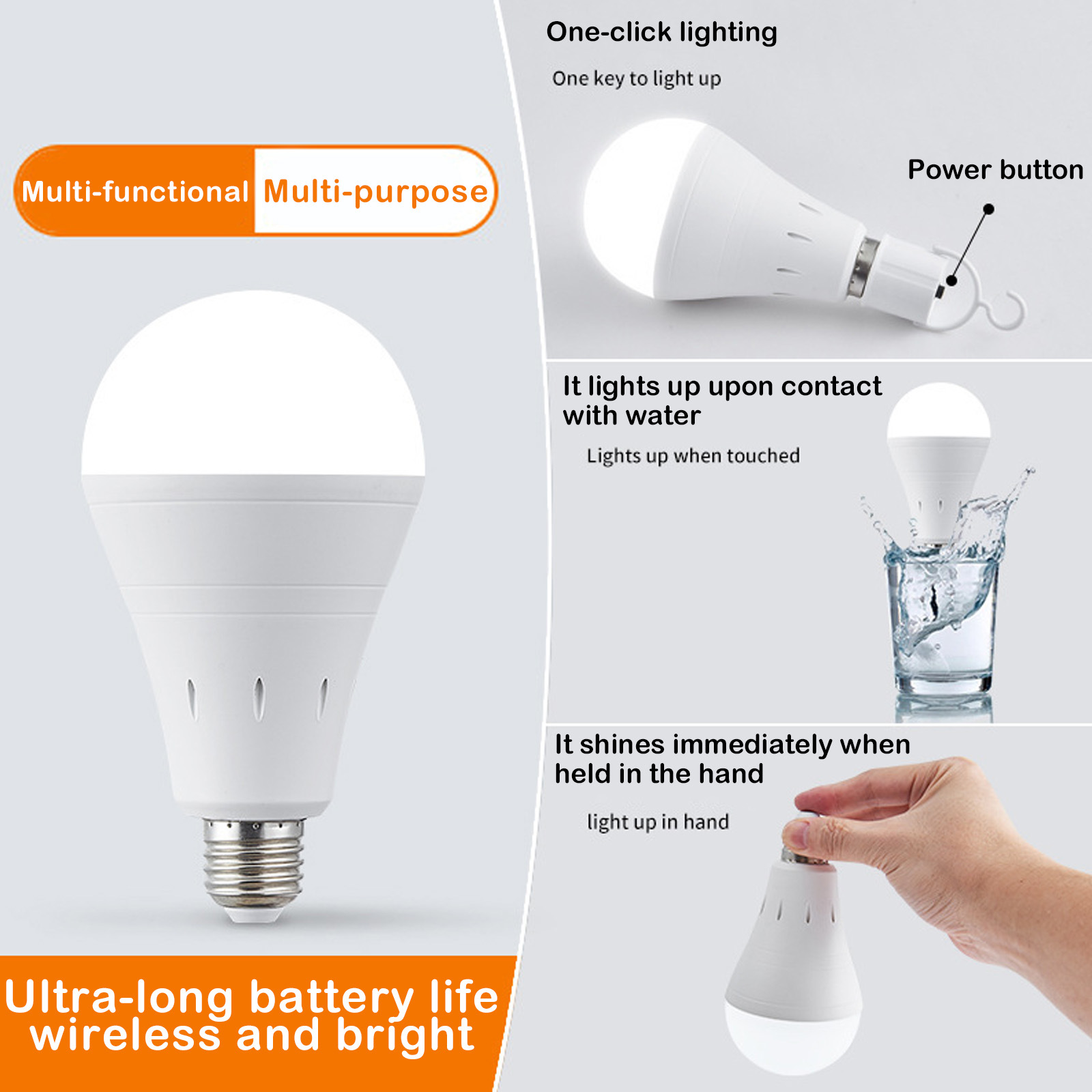 12W Rechargeable LED Emergency - مراجعة Power Outage Light وسعره