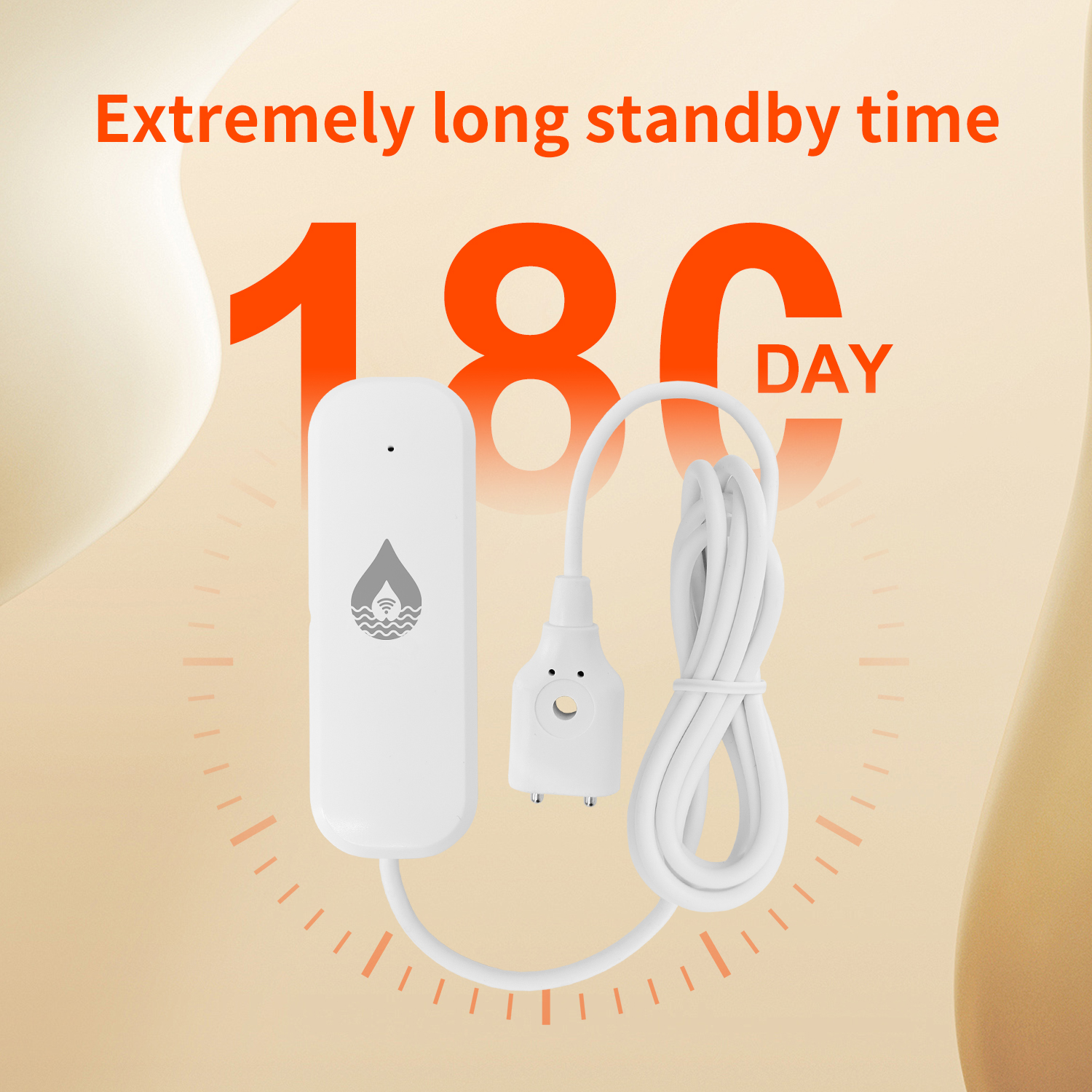 YFK Tuya WiFi Water Leakage Se - مراجعة Water Alarm Sensor وسعره