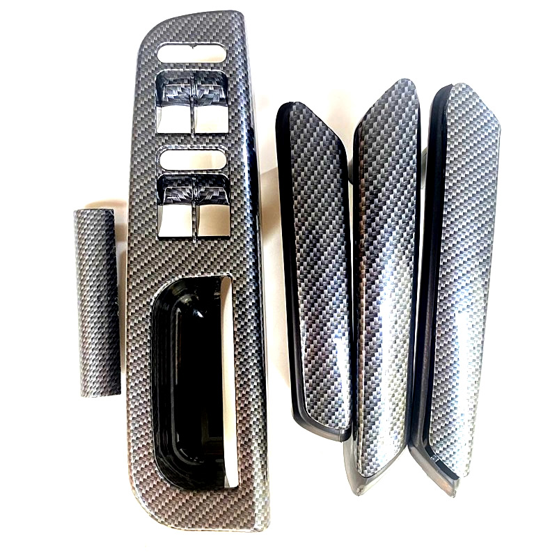 Carbon fiber pattern door hand - مراجعة Window Lock Bar وسعره