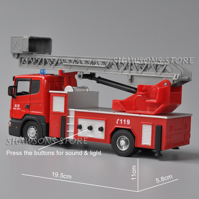 1:43 Scale Diecast Vehicle Mod - مراجعة Fire Escape Ladder وسعره