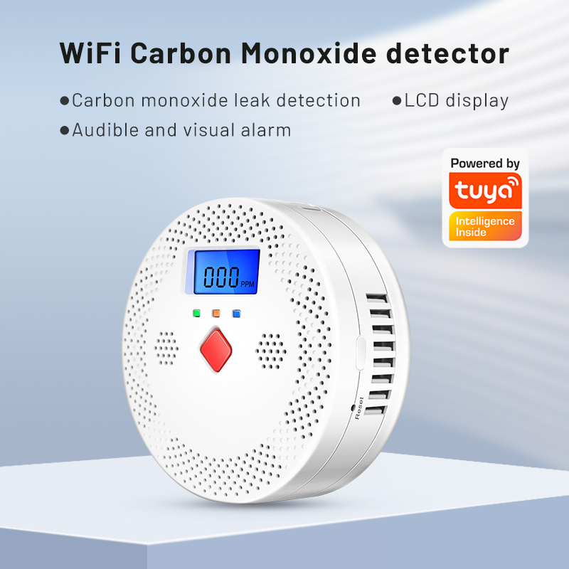 Tuya WiFi Smart Carbon Monoxid - مراجعة Co Detector Plug وسعره