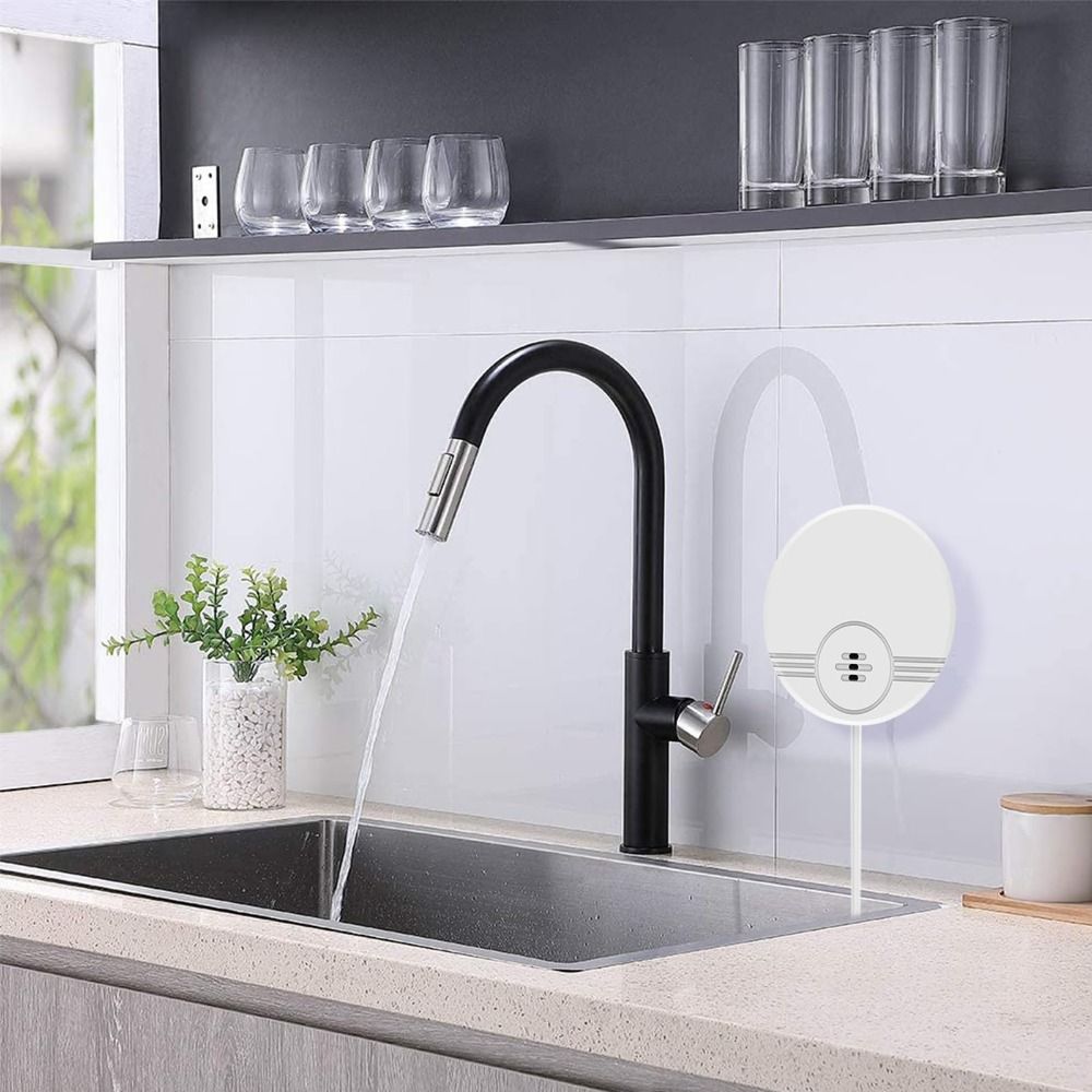 Dual Mode Sensor Water Leak Al - مراجعة Water Alarm Sensor وسعره