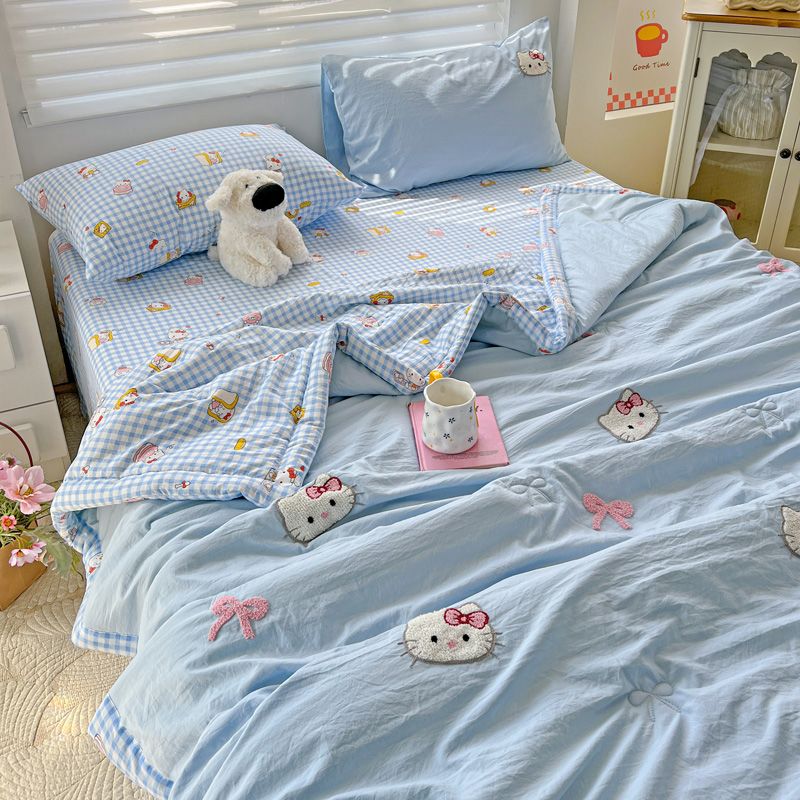 Cartoon Hello Kitty Children's - مراجعة Fire Blanket Kitchen وسعره