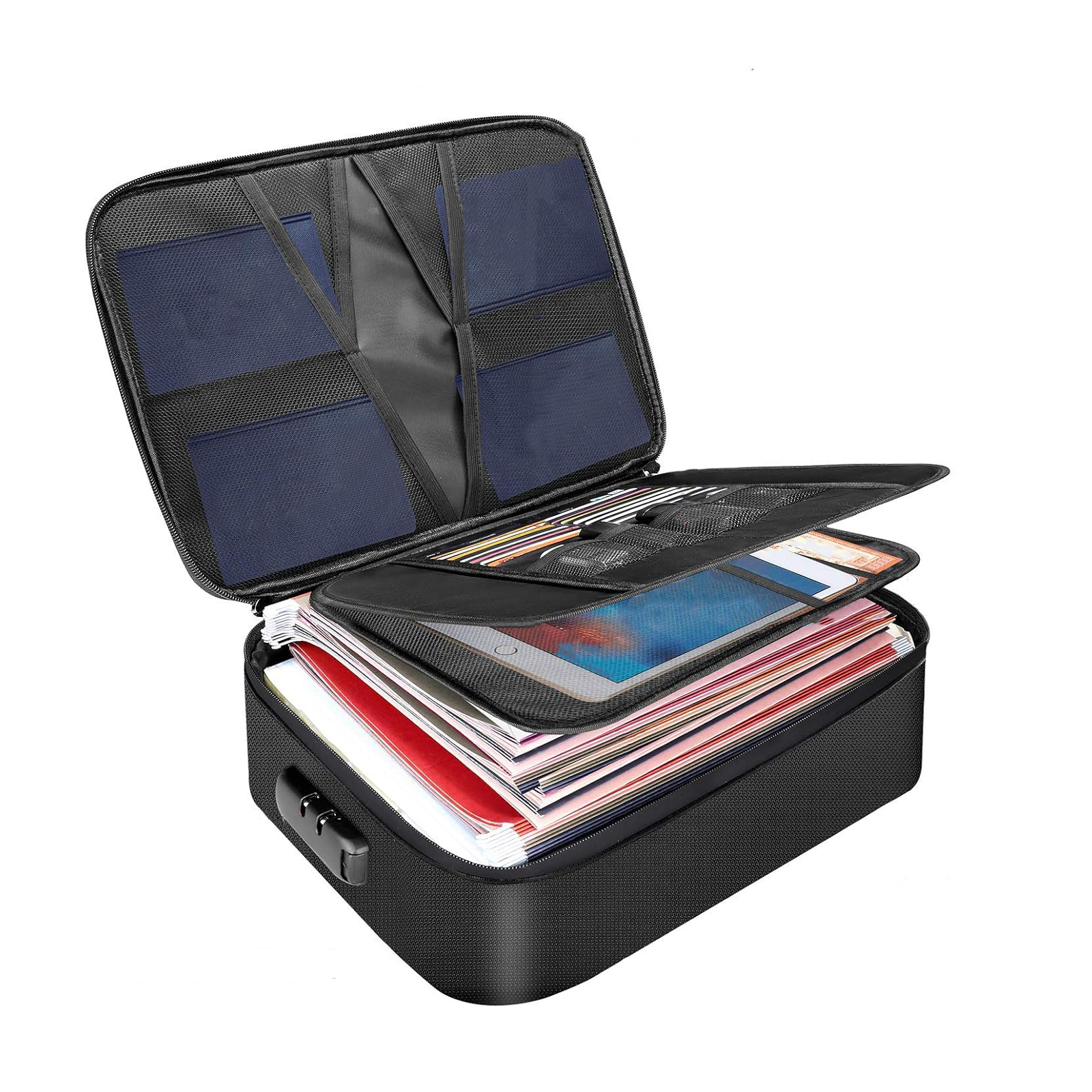 Fireproof Document Bag with Lo - مراجعة Fire Safe Document وسعره