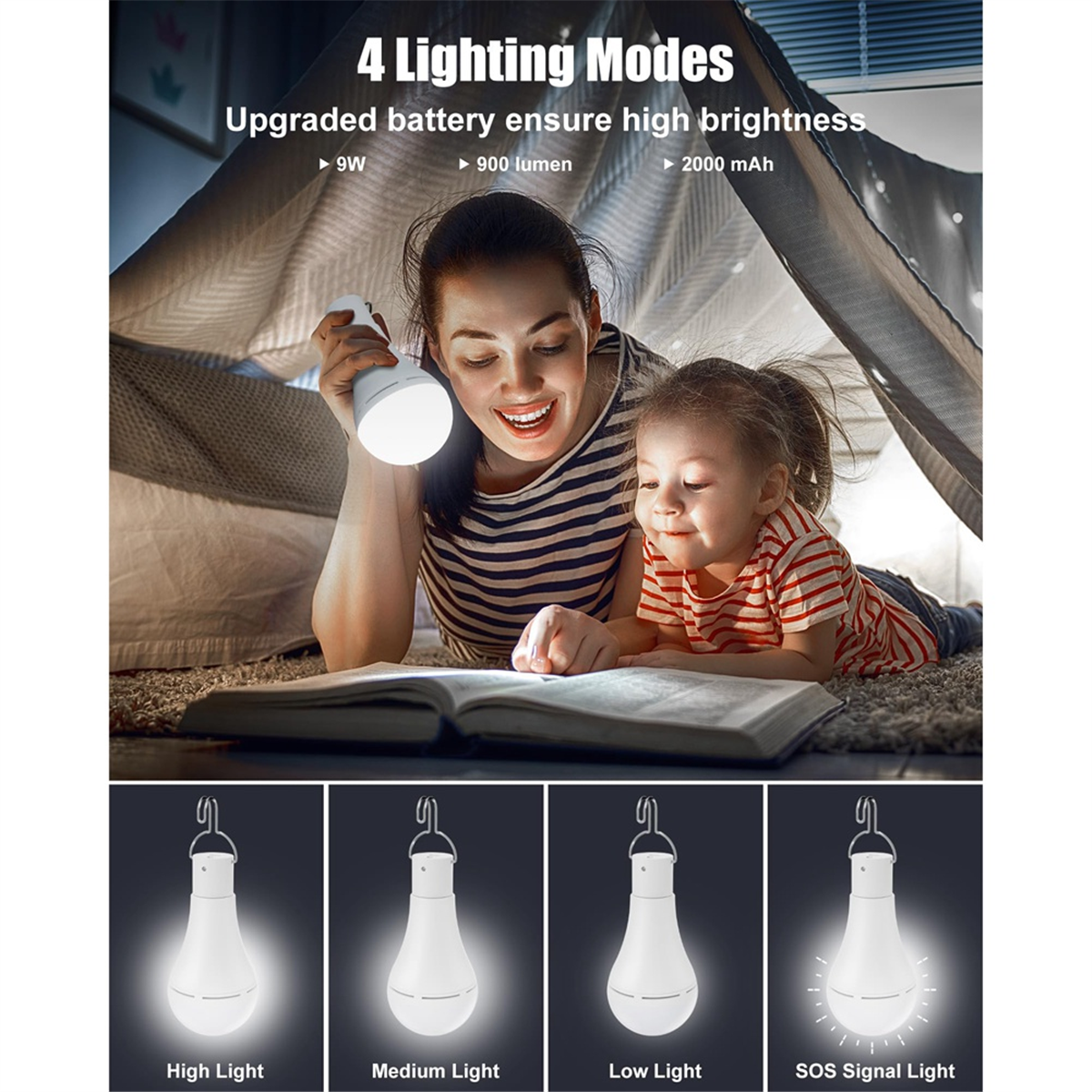 ONCE USB Rechargeable Light Bu - مراجعة Power Outage Light وسعره