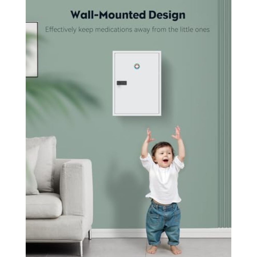 Wall Mount Medicine Cabinet wi - مراجعة Medicine Cabinet Lock وسعره