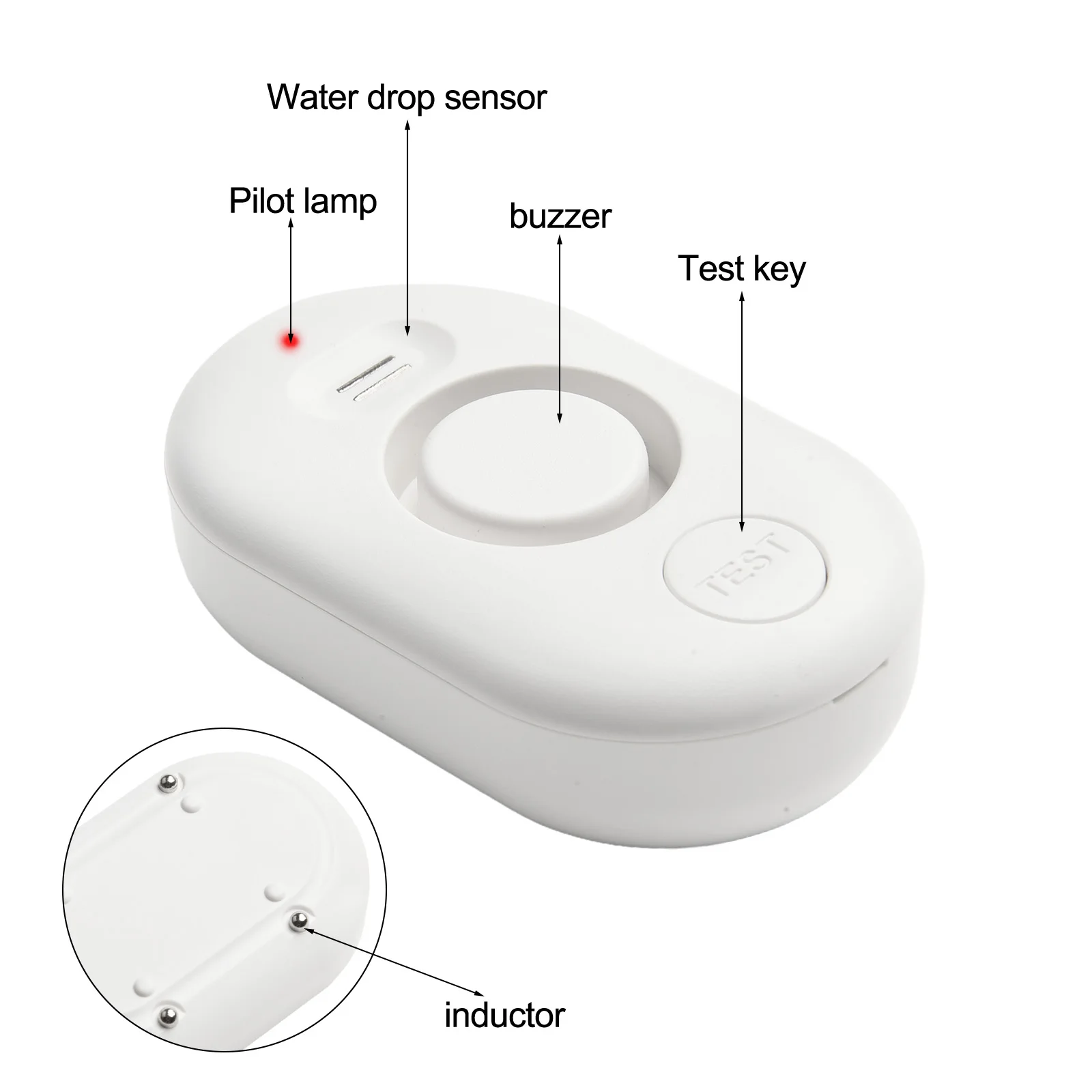 Flood Alarm Smart Home Water S - مراجعة Water Alarm Sensor وسعره
