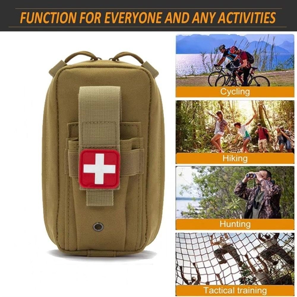 Portable First Aid Kit Drop Le - مراجعة First Aid Bag Kit وسعره