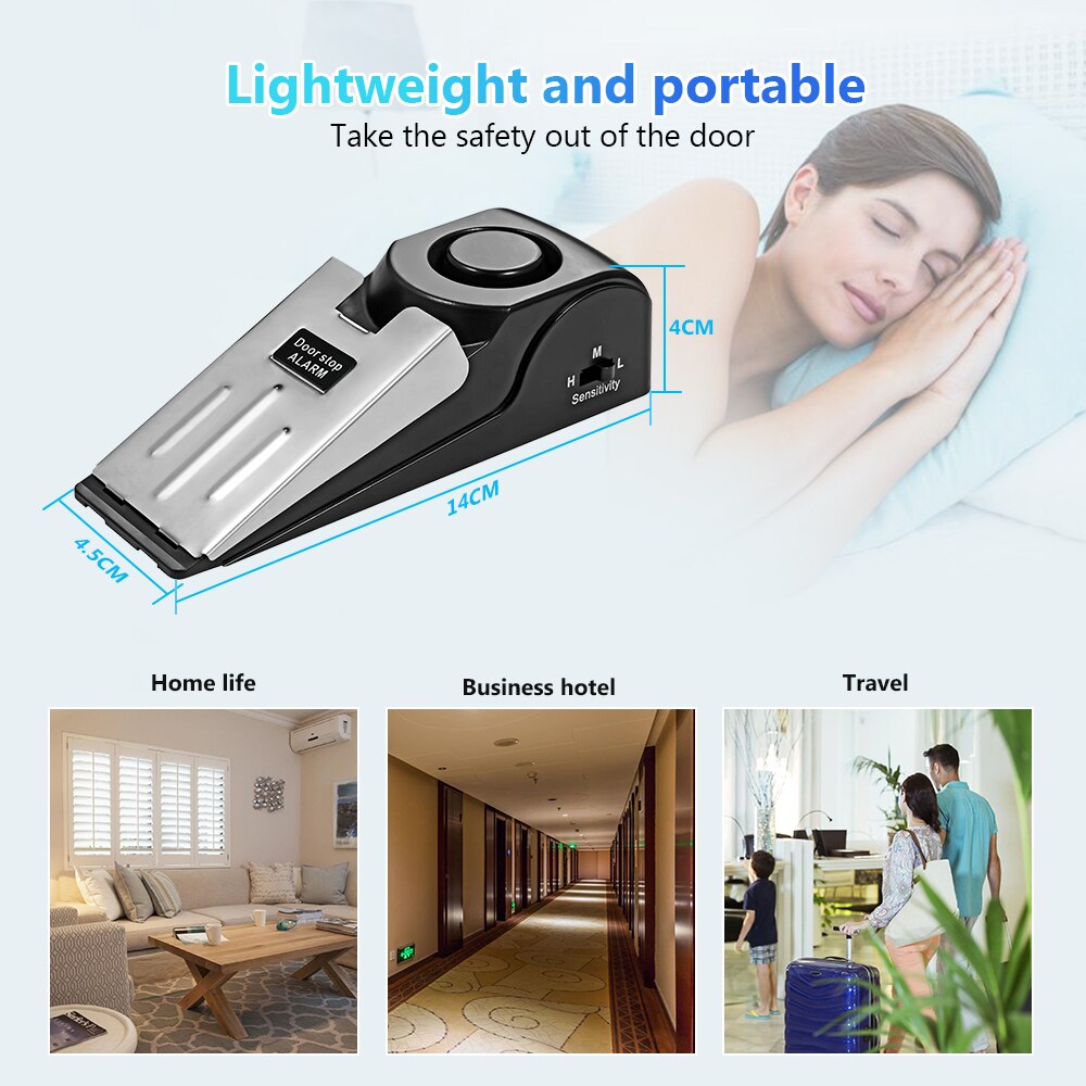 Wireless Door Stop Alarm Syste - مراجعة Door Stop Alarm وسعره