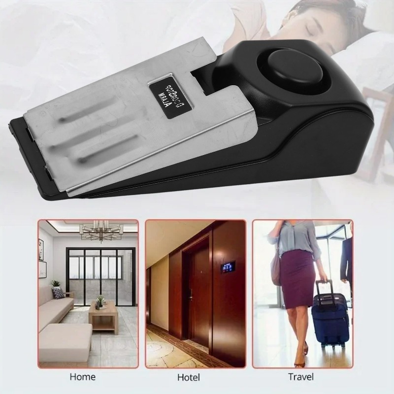 3/1Pcs Door Resistance Alarm W - مراجعة Door Stop Alarm وسعره