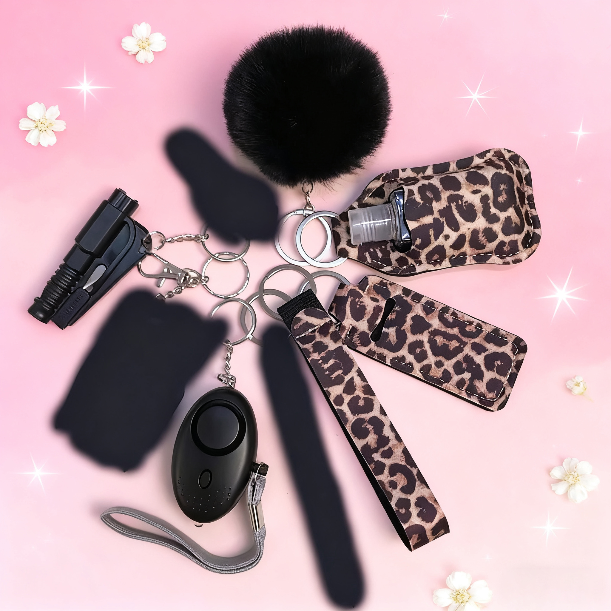 10Pcs Girl Security Self Defen - مراجعة Personal Alarm Keychain وسعره