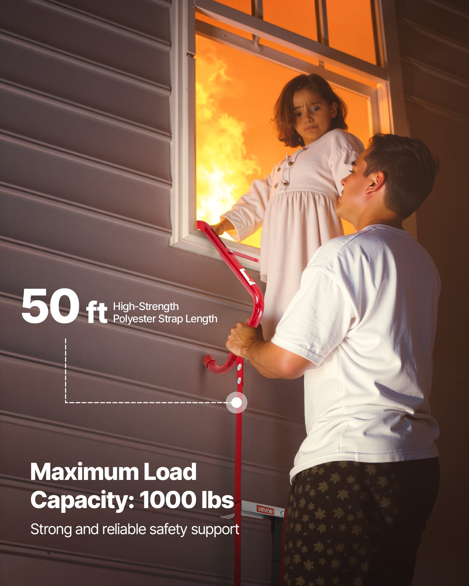 Fire Escape Ladder, 5-6 Story  - مراجعة Fire Escape Ladder وسعره