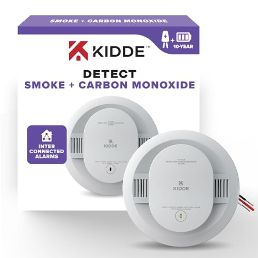 Smoke and Carbon Monoxide Dete - مراجعة Smoke Detector Interconnected وسعره
